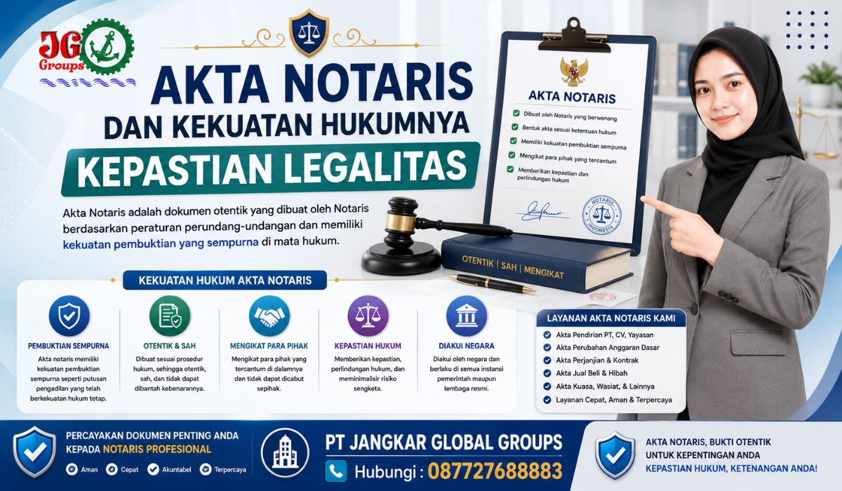 Akta Notaris dan Kekuatan Hukumnya Kepastian Legalitas