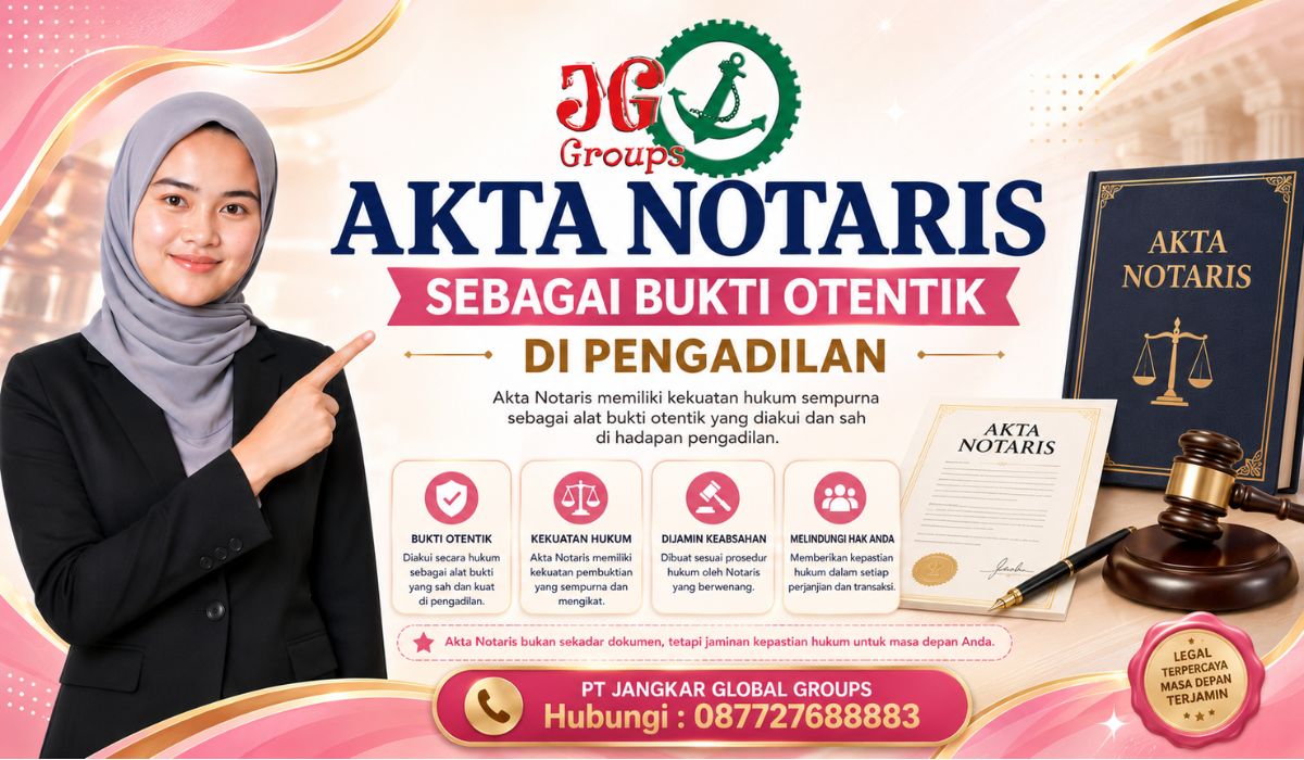 Akta Notaris sebagai Bukti Otentik di Pengadilan