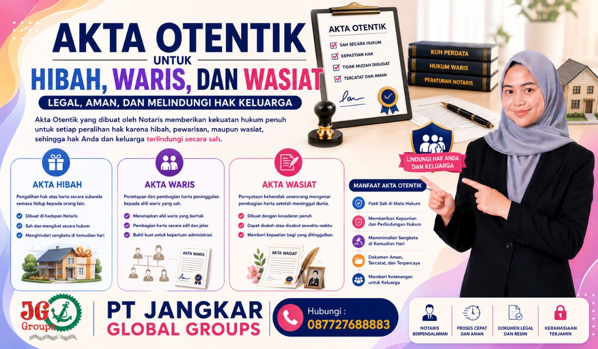 Akta Otentik untuk Hibah, Waris, dan Wasiat