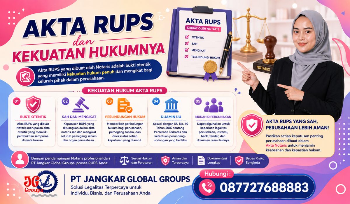 Akta RUPS dan Kekuatan Hukumnya