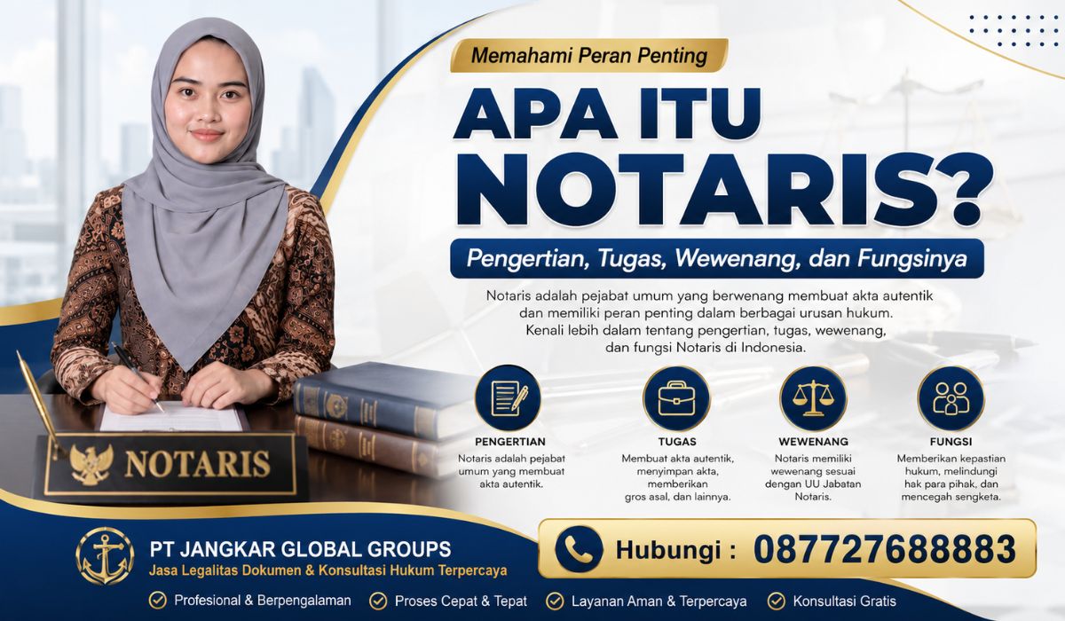Apa Itu Notaris? Pengertian, Tugas, Wewenang, dan Fungsinya