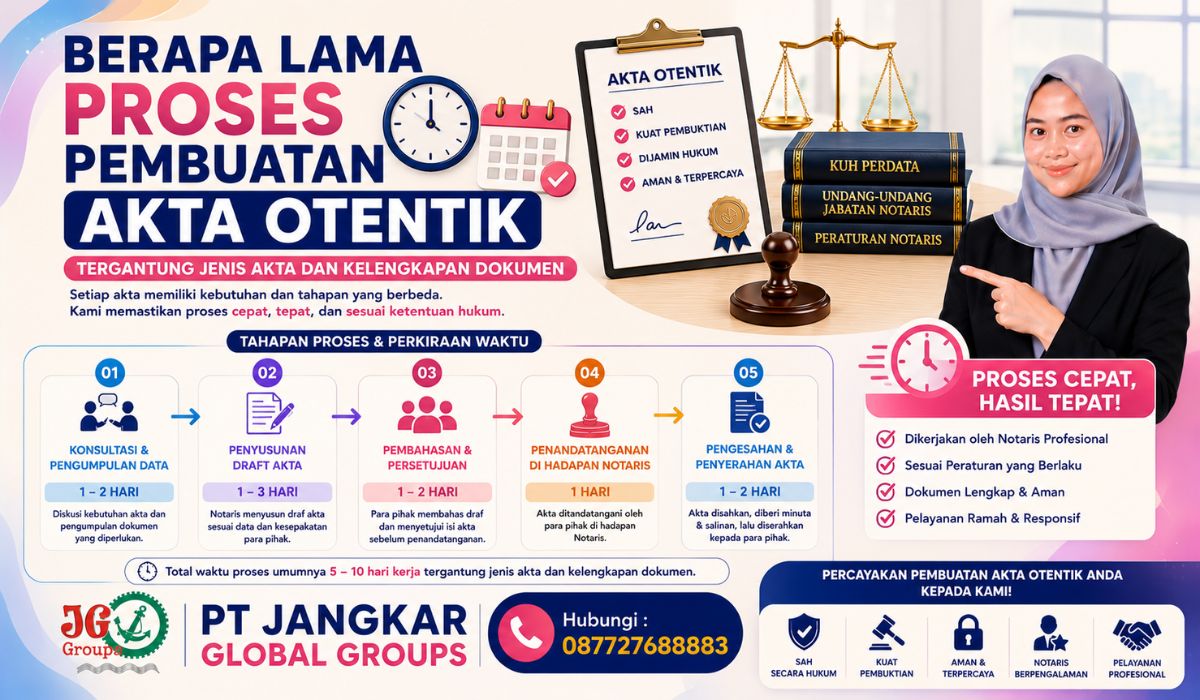 Berapa Lama Proses Pembuatan Akta Otentik