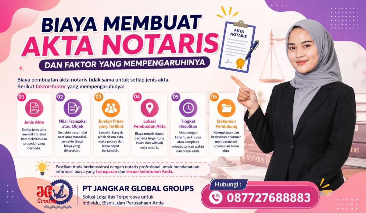 Biaya Membuat Akta Notaris dan Faktor yang Mempengaruhinya