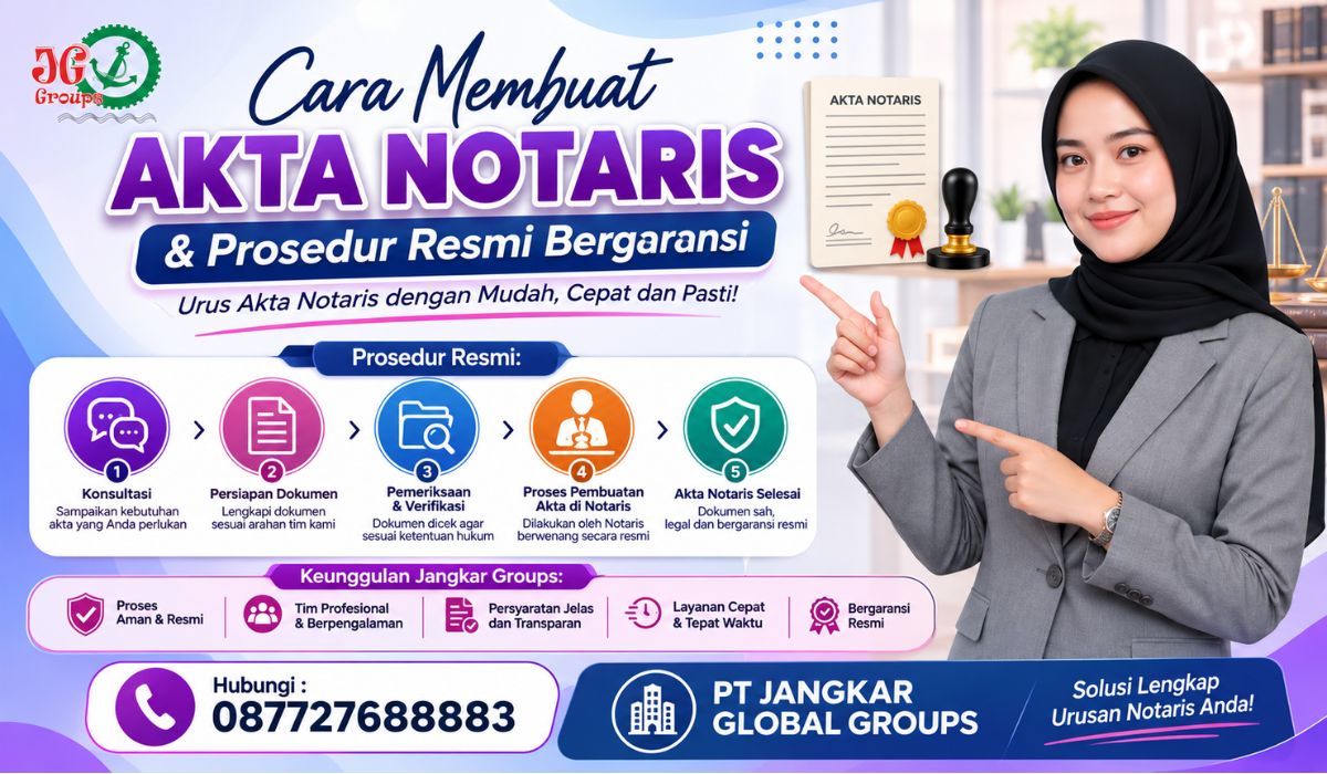 Cara Membuat Akta Notaris & Prosedur Resmi Bergaransi