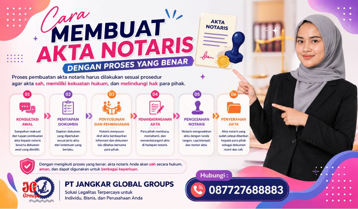 Cara Membuat Akta Notaris dengan Proses yang Benar