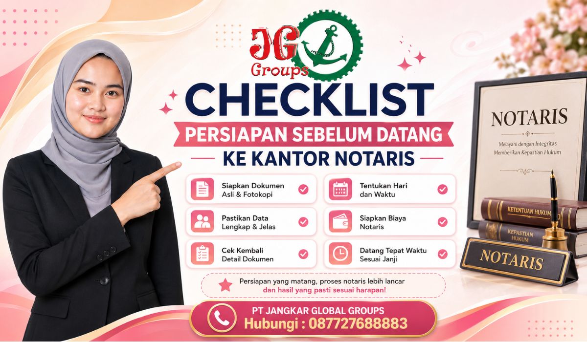 Checklist Persiapan Sebelum Datang ke Kantor Notaris