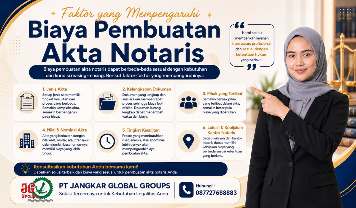 Faktor yang Mempengaruhi Biaya Pembuatan Akta Notaris