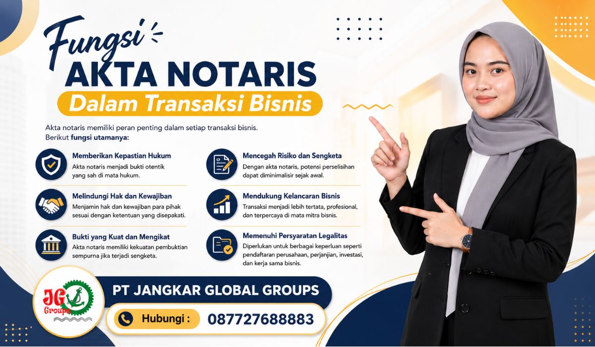 Fungsi Akta Notaris dalam Transaksi Bisnis