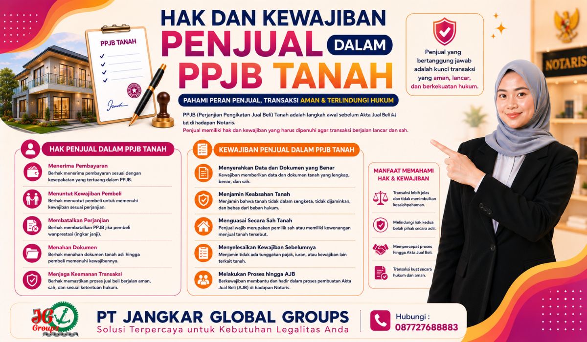 Hak dan Kewajiban Penjual dalam PPJB Tanah