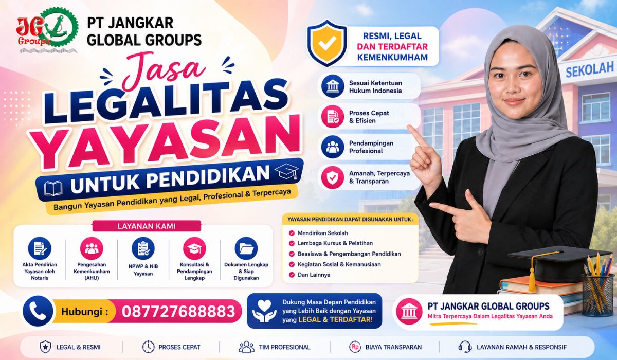 Jasa Legalitas Yayasan untuk Pendidikan