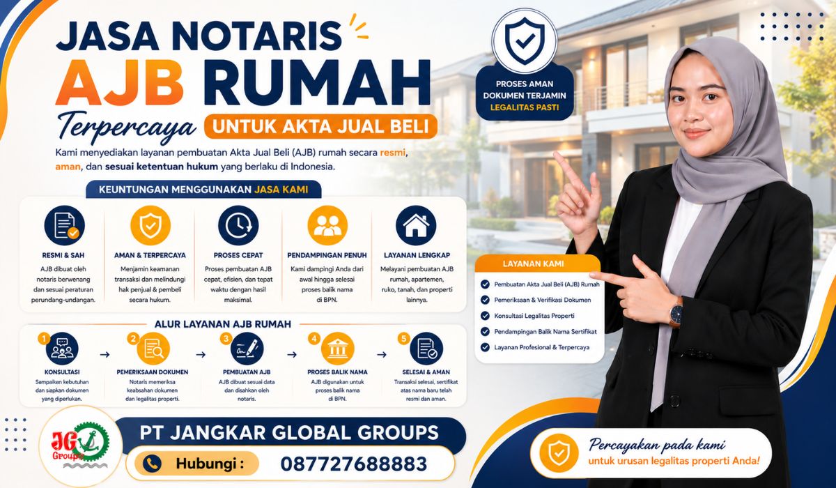 Jasa Notaris AJB Rumah Terpercaya untuk Akta Jual Beli