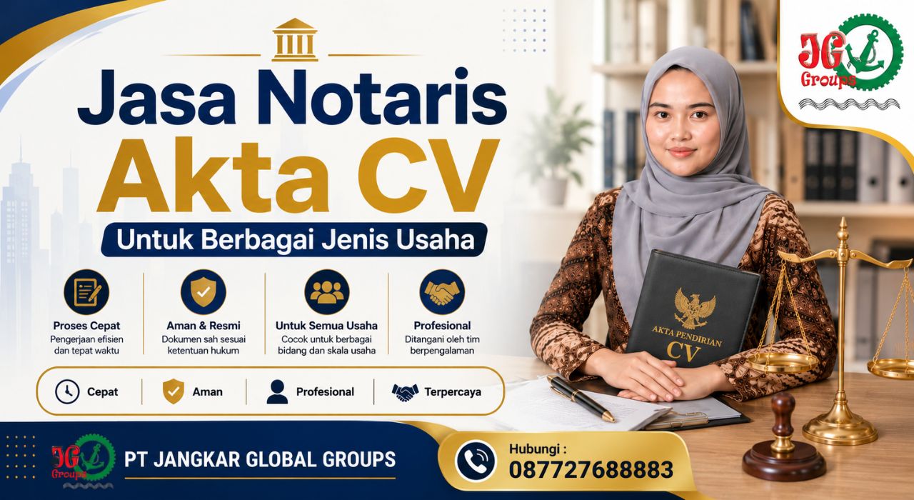 Jasa Notaris Akta CV Untuk Berbagai Jenis Usaha