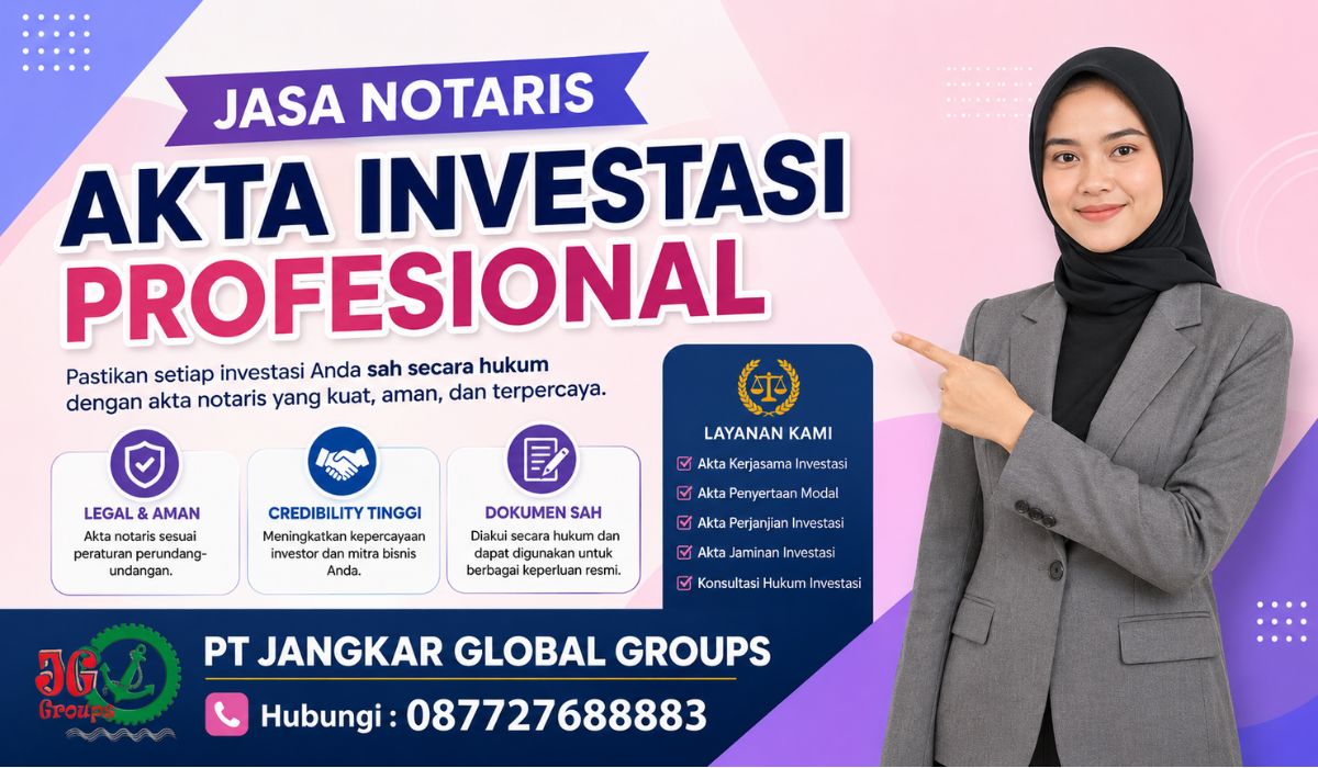 Jasa Notaris Akta Investasi Profesional