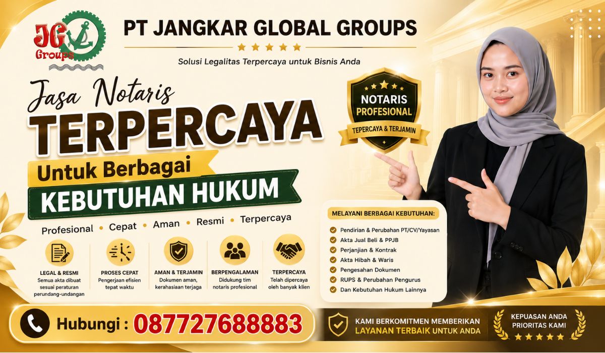 Jasa Notaris Terpercaya untuk Berbagai Kebutuhan Hukum