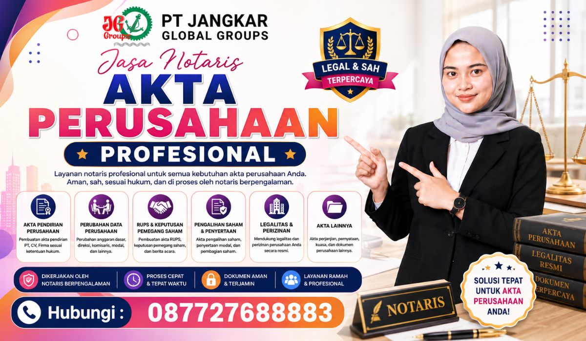 Jasa Notaris Akta Perusahaan Profesional
