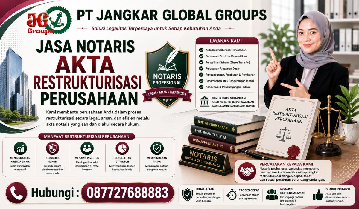 Jasa Notaris Akta Restrukturisasi Perusahaan