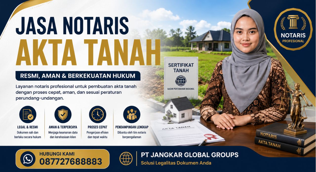 Jasa Notaris Akta Tanah