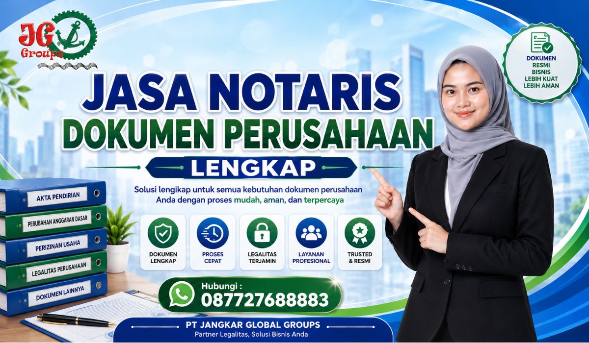 Jasa Notaris Dokumen Perusahaan Lengkap