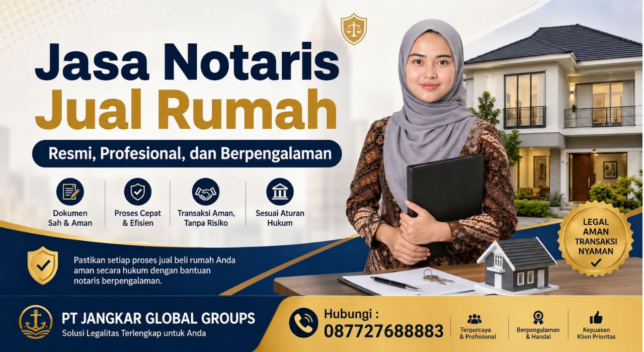 Jasa Notaris Jual Rumah Resmi, Profesional, dan Berpengalaman