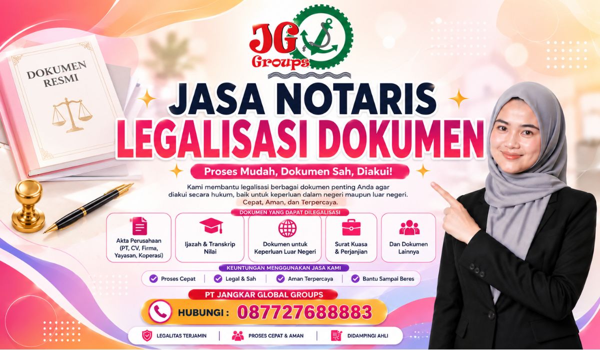 Jasa Notaris Legalisasi Dokumen