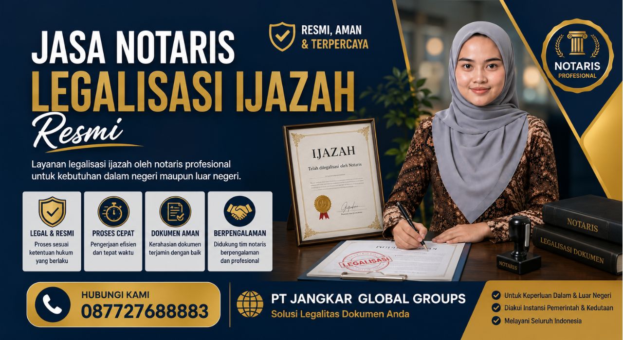 Jasa Notaris Legalisasi Ijazah
