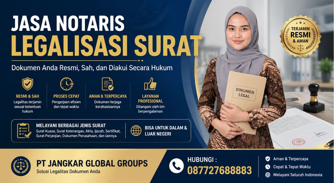 Jasa Notaris Legalisasi Surat