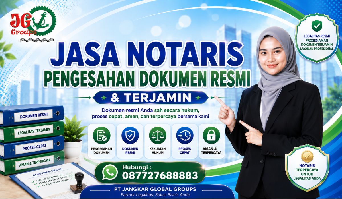 Jasa Notaris Pengesahan Dokumen Resmi & Terjamin