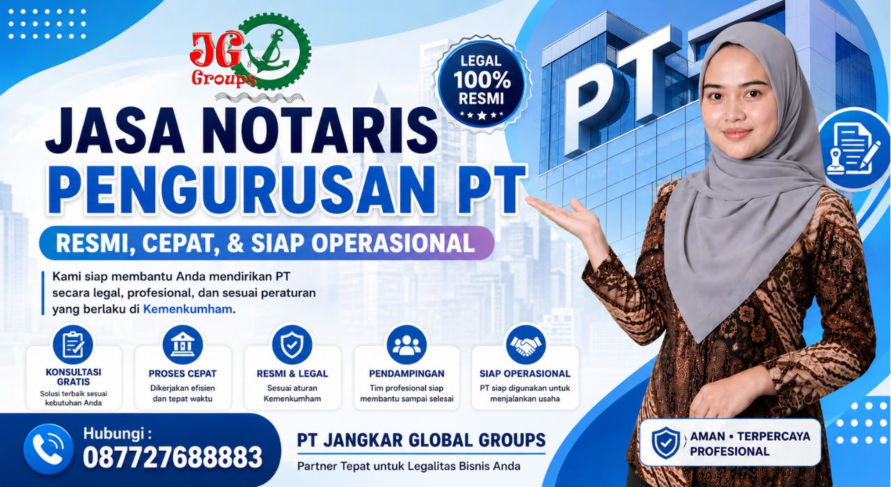 Jasa Notaris Pengurusan PT Resmi, Cepat, & Siap Operasional