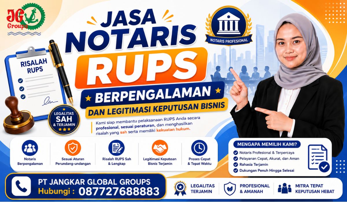 Jasa Notaris RUPS Berpengalaman Dan Legitimasi Keputusan Bisnis