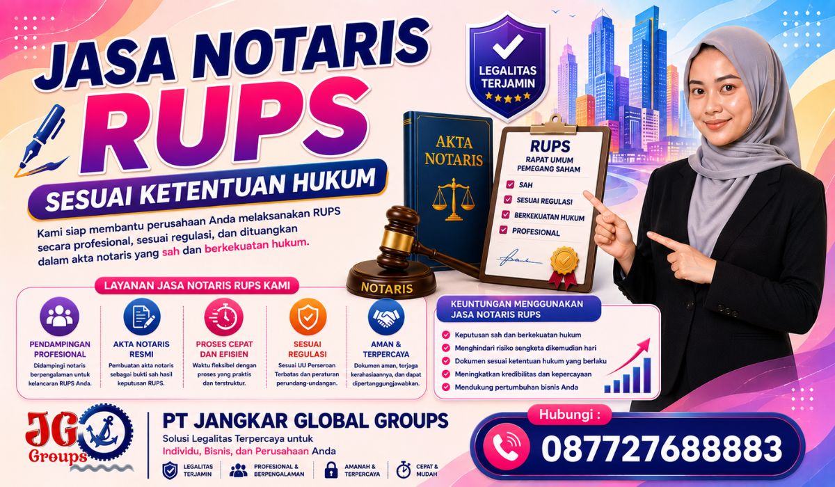 Jasa Notaris RUPS Sesuai Ketentuan Hukum