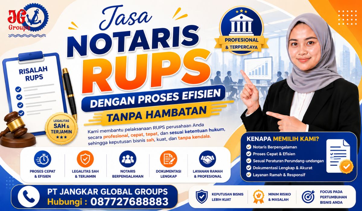 Jasa Notaris RUPS dengan Proses Efisien Tanpa Hambatan