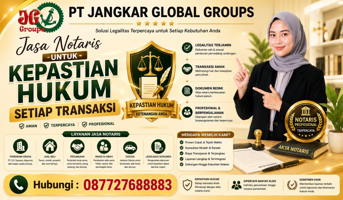 Jasa Notaris untuk Kepastian Hukum Setiap Transaksi