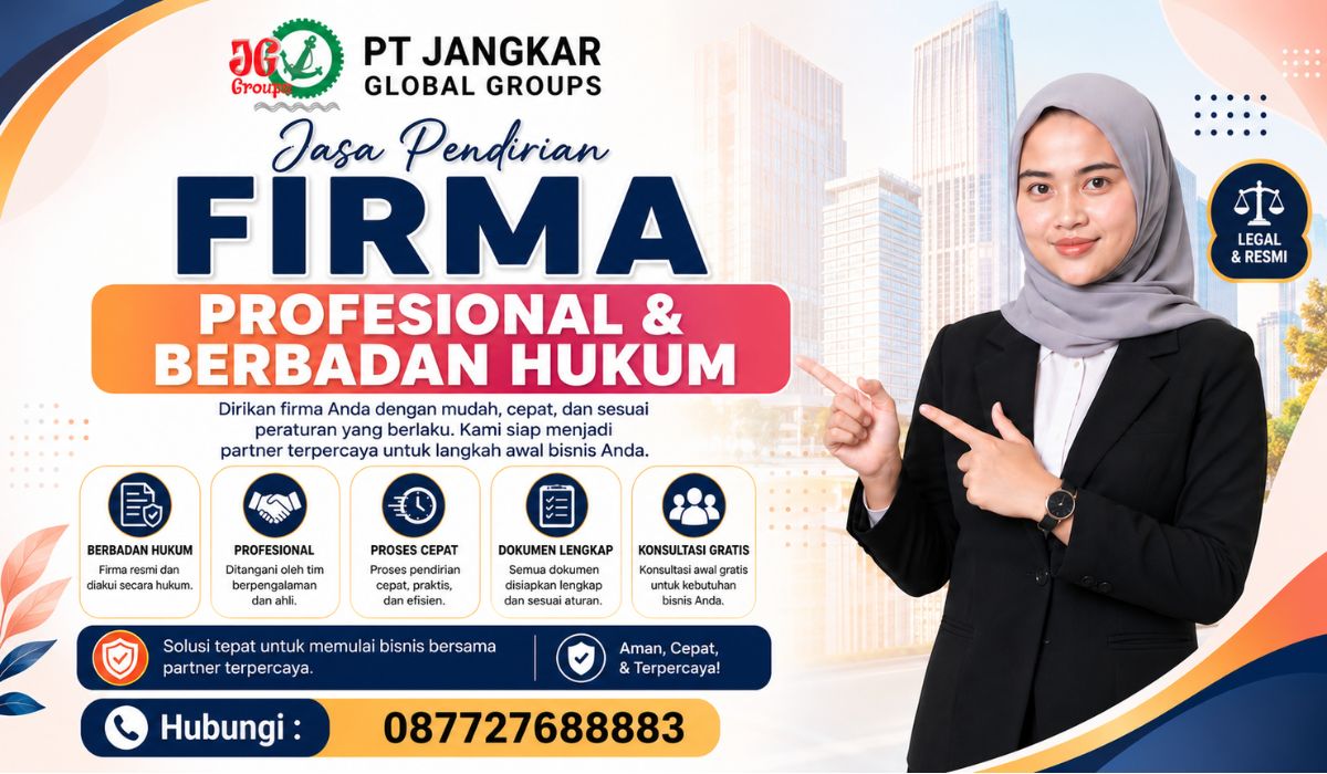 Jasa Pendirian Firma Profesional & Berbadan Hukum