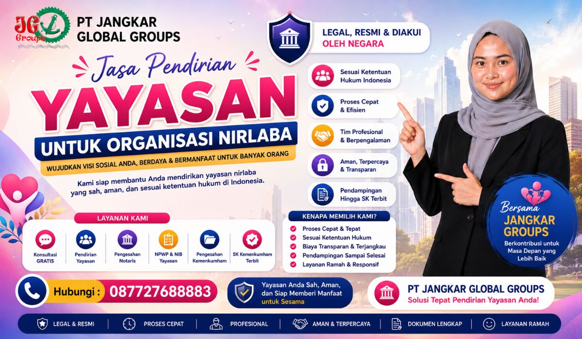 Jasa Pendirian Yayasan untuk Organisasi Nirlaba