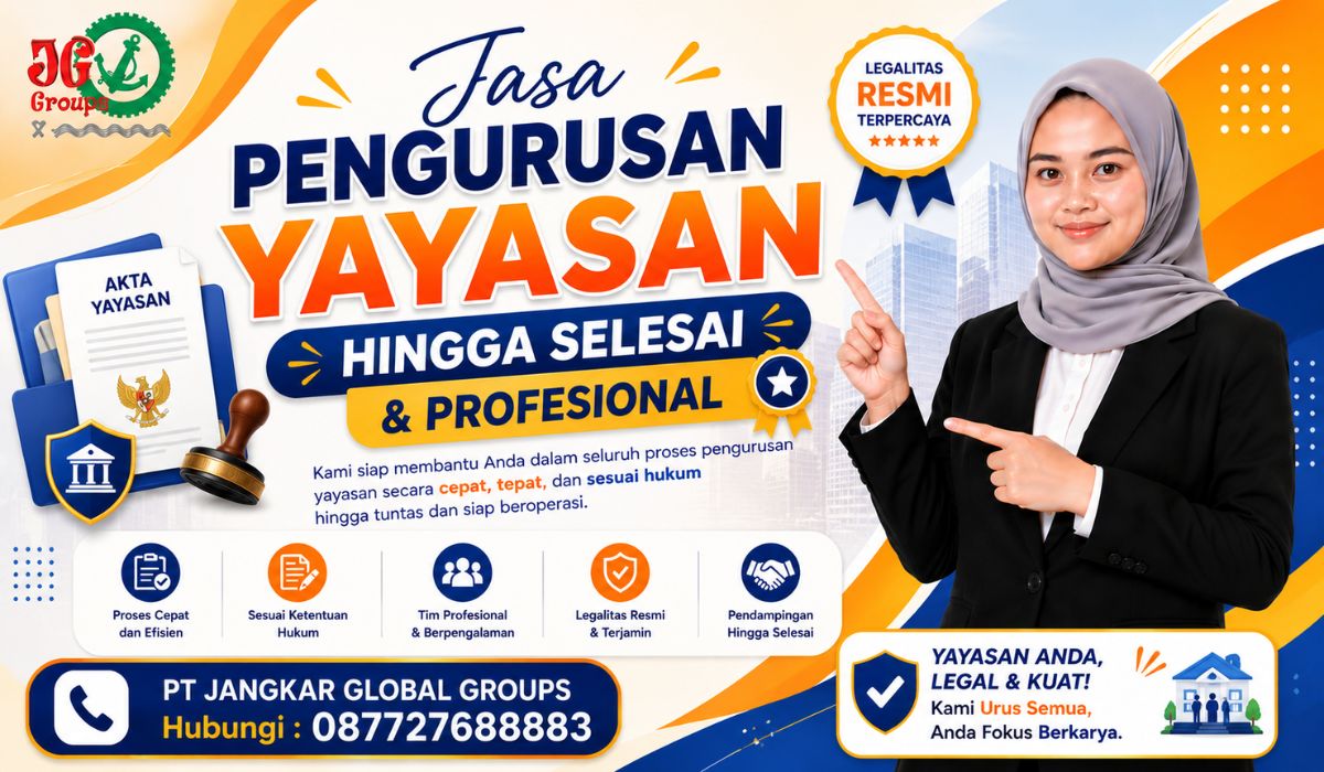 Jasa Pengurusan Yayasan hingga Selesai & Profesional