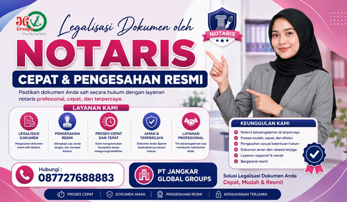 Legalisasi Dokumen oleh Notaris Cepat & Pengesahan Resmi