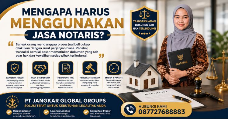 Jasa Notaris Jual Beli Terpercaya, Aman dan Berkekuatan Hukum