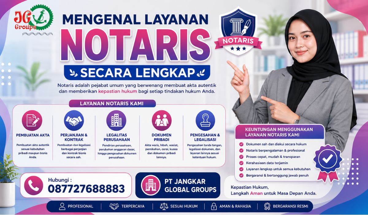 Mengenal Layanan Notaris Secara Lengkap