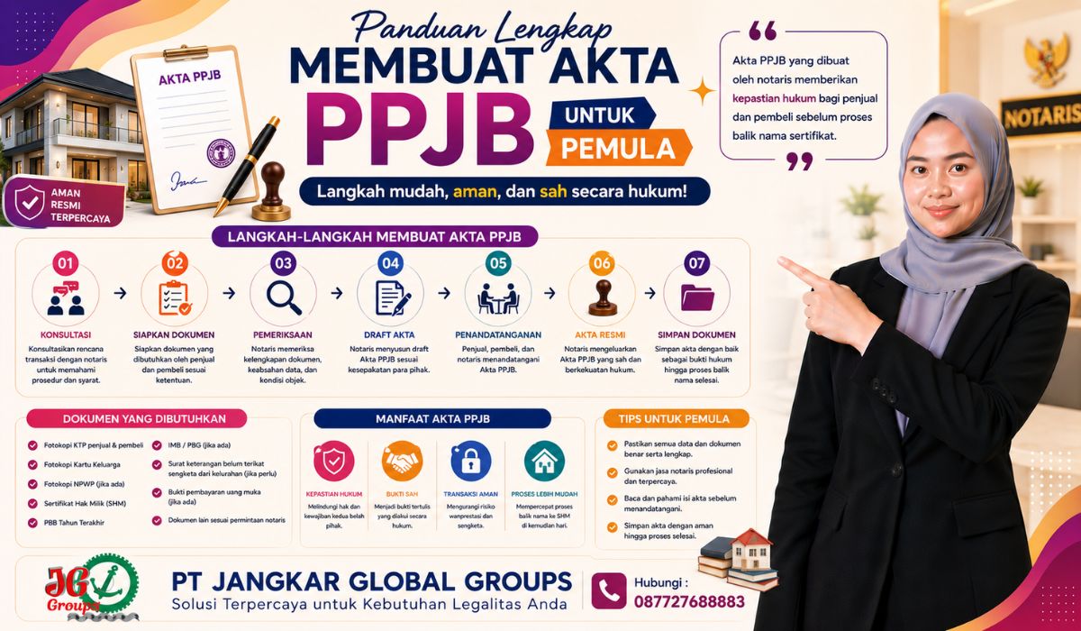 Panduan Lengkap Membuat Akta PPJB untuk Pemula