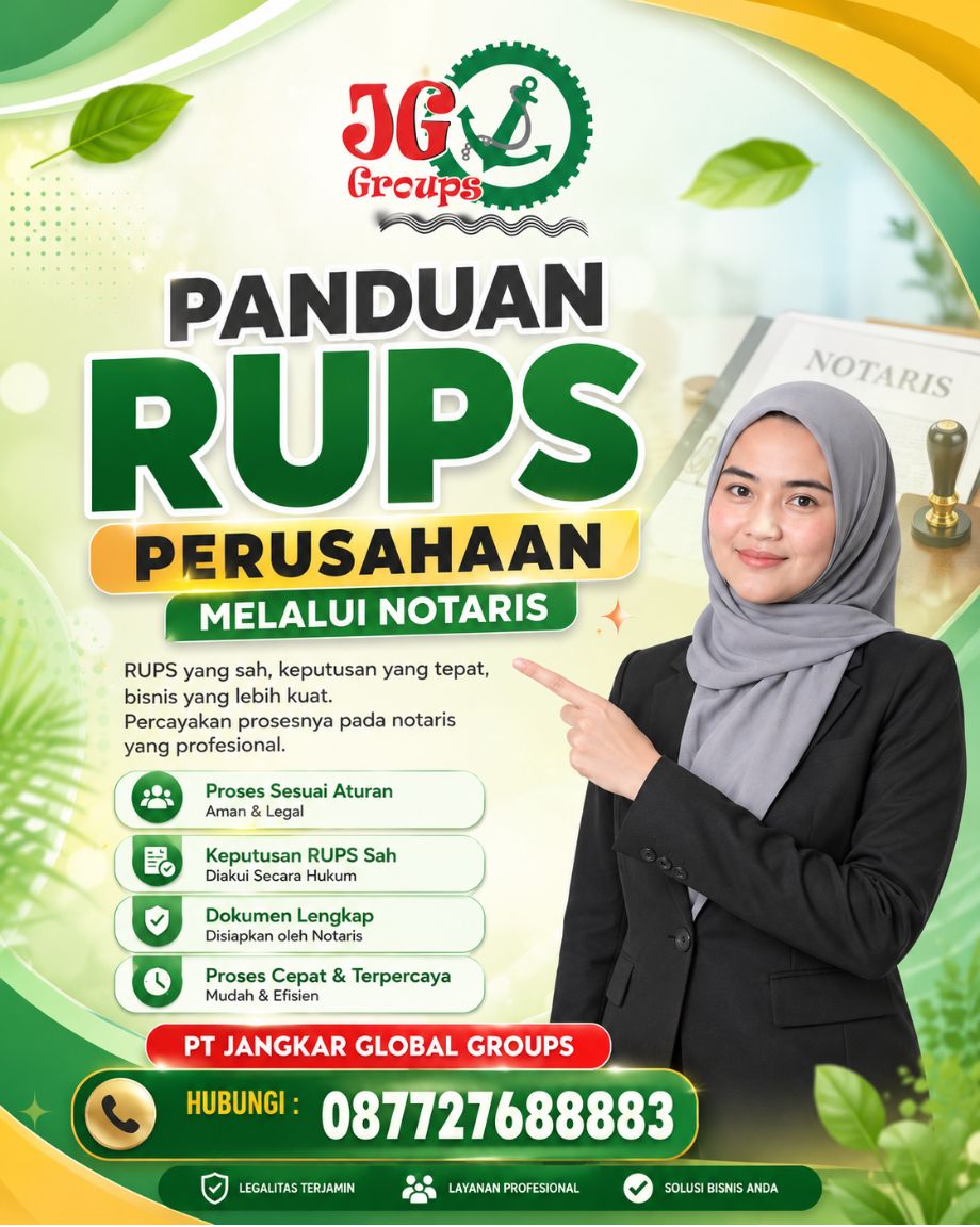 Panduan RUPS Perusahaan Melalui Notaris