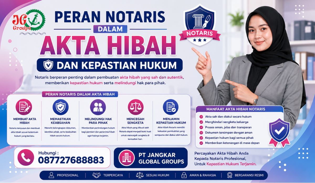 Peran Notaris dalam Akta Hibah dan Kepastian Hukum
