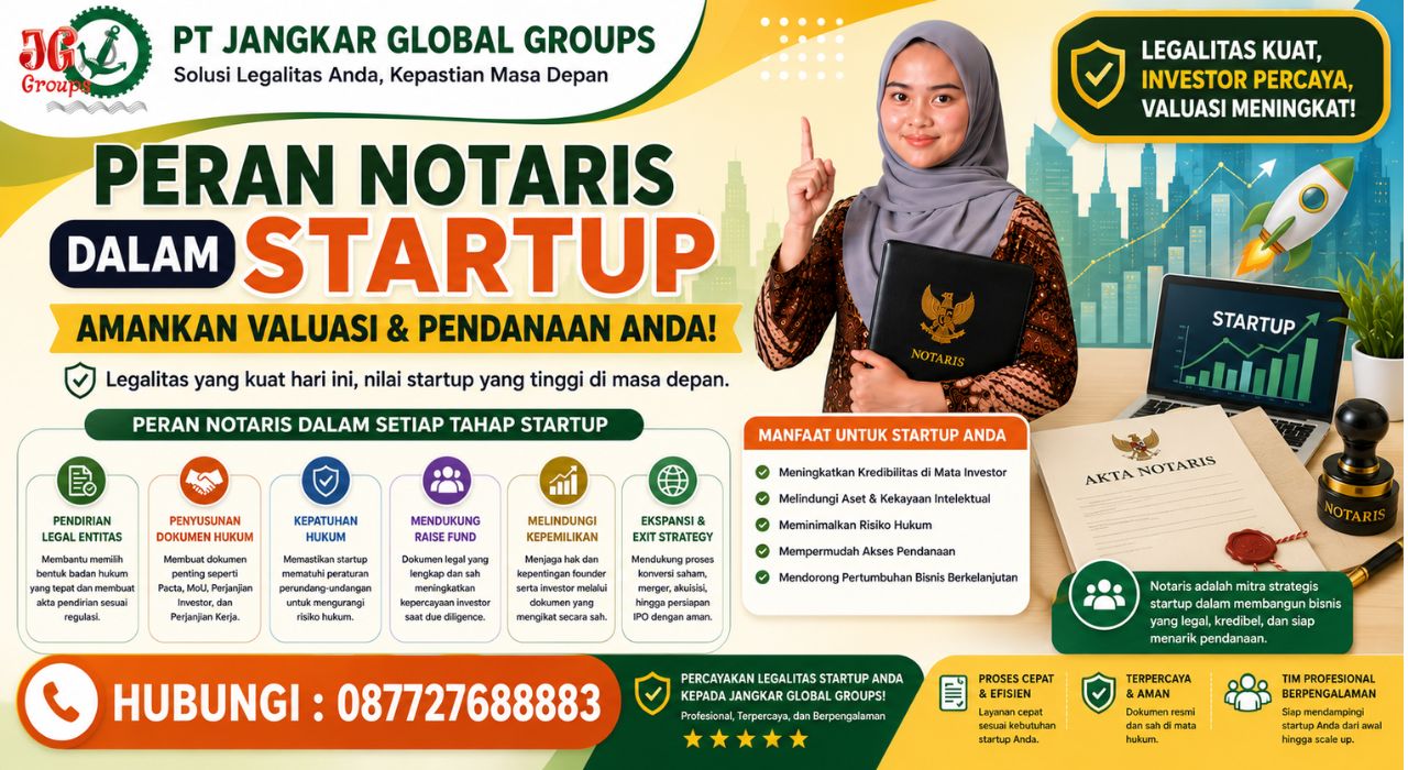 Peran Notaris dalam Startup Amankan Valuasi & Pendanaan Anda