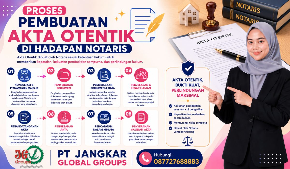 Proses Pembuatan Akta Otentik di Hadapan Notaris