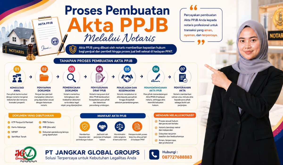 Proses Pembuatan Akta PPJB Melalui Notaris