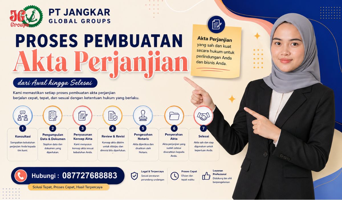 Proses Pembuatan Akta Perjanjian dari Awal hingga Selesai