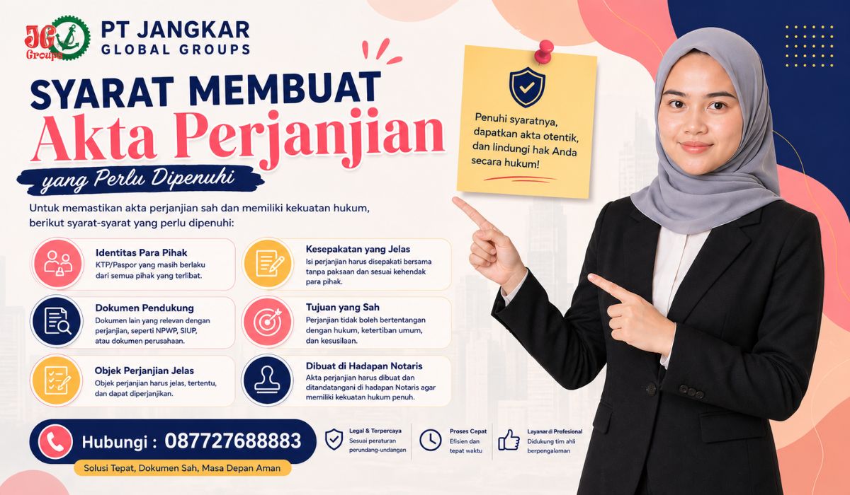 Syarat Membuat Akta Perjanjian yang Perlu Dipenuhi