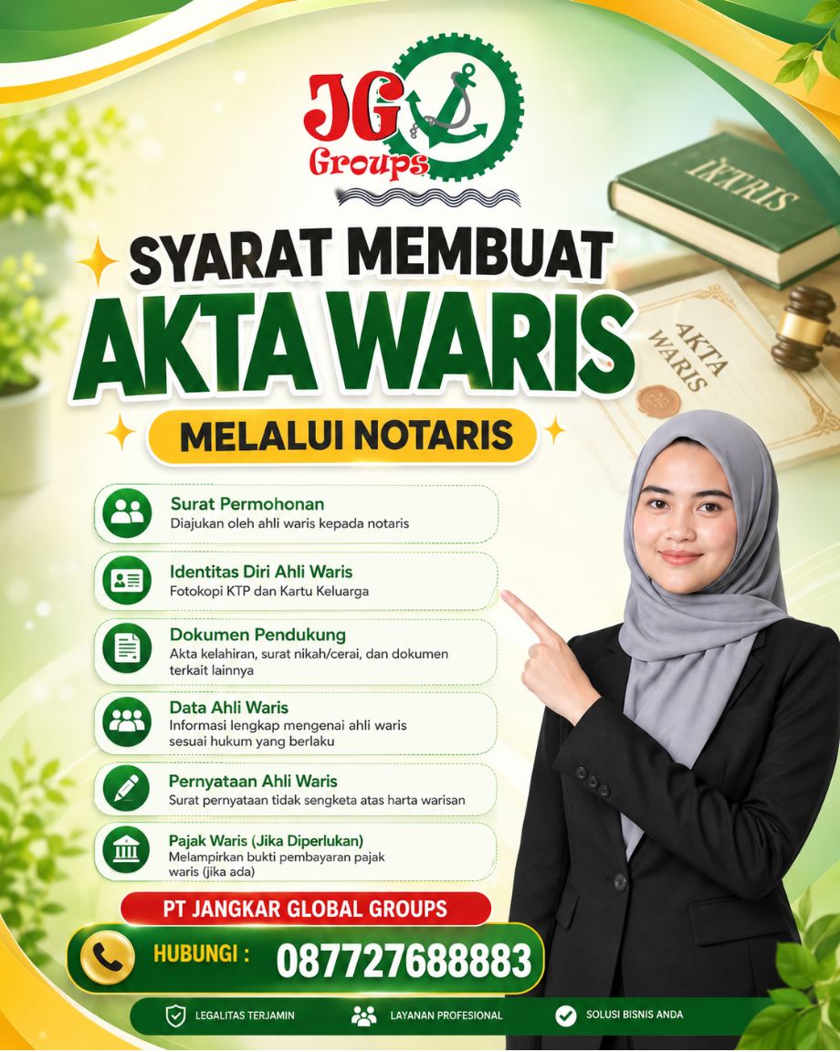 Syarat Membuat Akta Waris Melalui Notaris