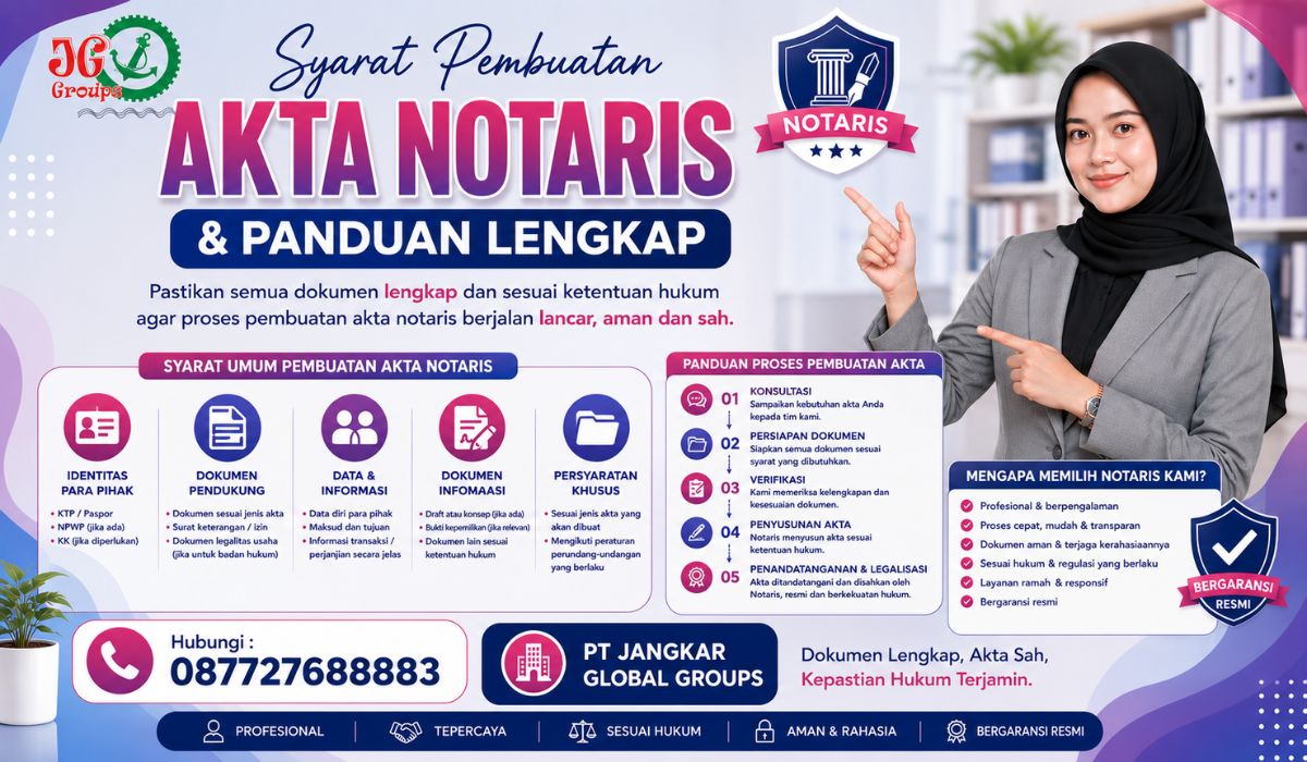 Syarat Pembuatan Akta Notaris & Panduan Lengkap