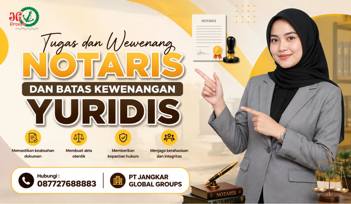 Tugas dan Wewenang Notaris Dan Batas Kewenangan Yuridis
