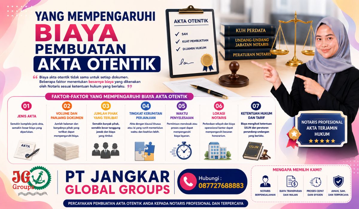 Yang Mempengaruhi Biaya Pembuatan Akta Otentik